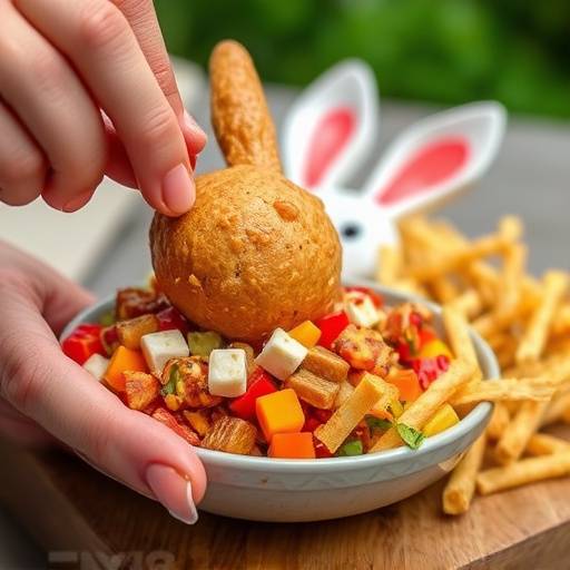 Image of Bunny Chow being dished out